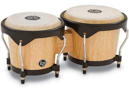 Bongó Latin Percussion Lp601ny-aw Tamaño 6 Y 7 De Siam Oak