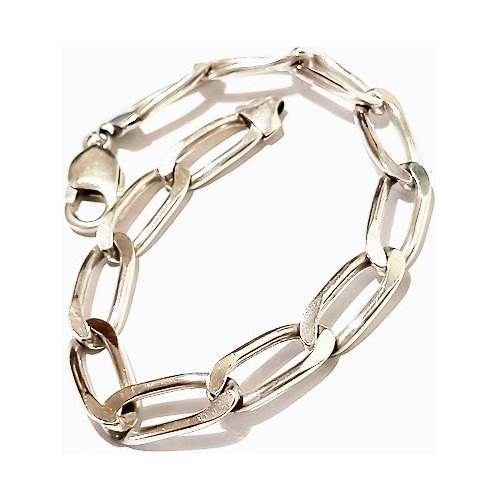 Pulseira Masculina De Prata Polida