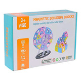 Kit Bloques Magnéticos 3d 82 Pcs Para Niños + 3 Años