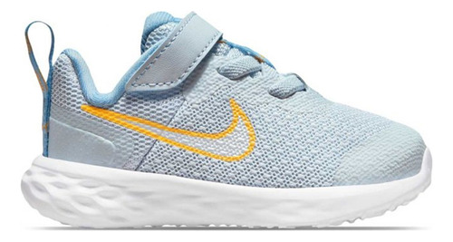 Tenis Nike Revolution 6 Tdv Niños-azul Pastel
