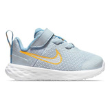 Tenis Nike Revolution 6 Tdv Niños-azul Pastel