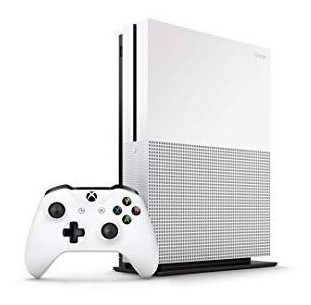 Console Microsoft Xbox One S 1tb 2 Controles Sem Fio Branco
