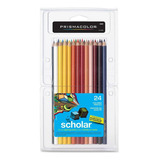 Lápices De Colores De Prismacolor Scholar, 24 Paquete