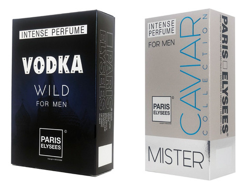 Perfume Importado Vodka Wild + Mister Caviar Masculino