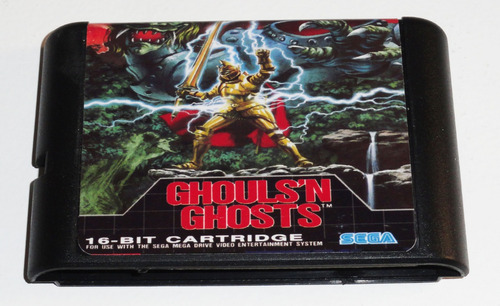 Ghouls N Ghosts Cartucho | 16 Bits Retro