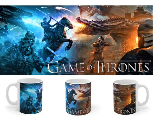 Rnm-0265 Taza Tazon Game Of Thrones Juego De Tronos Dr House