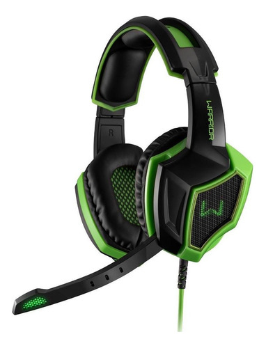 Headset Gamer Warrior Ares Ph224 7.1 Fone De Ouvido Pc Cor Preto