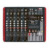 Mesa Mixer Amplificado 8 Canais Novik Neo Nvk 800p Bt