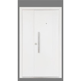 Puerta Multianclaje De Seguridad Mod 740 Doble Hoja 120x2 Bl