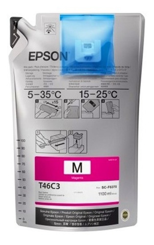 Tintas Epson Sublimacion Plotter F6370 F9470 F9470h