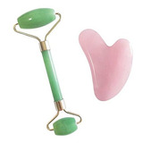 Aparatos Contra Arruga - Mina Heal Rose Quartz Gua Sha And J