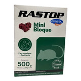 Veneno Ratones Rastop Minibloque (500 Gr) Anasac