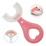 Cepillo De Dientes Para Bebé, Silicona En Forma De U Niños