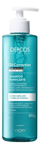  Shampoo Antioleosidade Oil Correction Vichy Dercos 300g