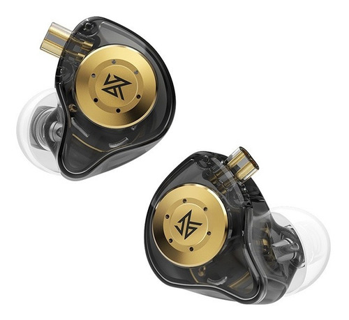 Auriculares Kz Audifonos Kz Edx Pro Negro Intrauricular Iem