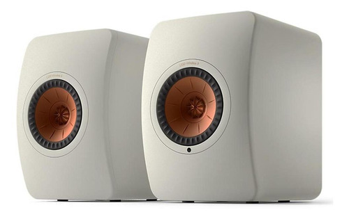 Par Parlantes Activos Bookshelf Wireless Kef Ls-50aii Color Blanco