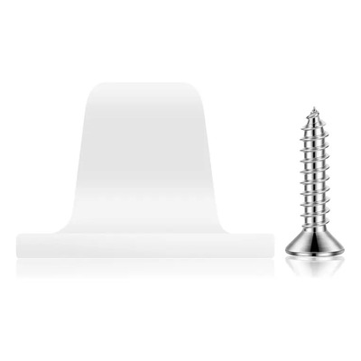 30 Clips Montaje LED Neón Blanco 6x12mm Compatibles Con Tiras Flexibles | MercadoLibre