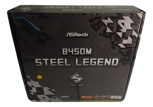 Placa Mae Asrock B450-m Steel Legend