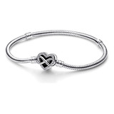 Brazalete Pandora  Corazón Infinito Centelleante Pulsera