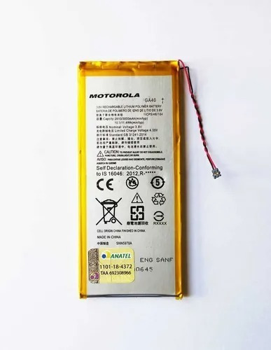 Bateira Motorola Ga40 Moto G4 Plus Xt1640 Original