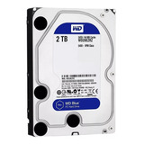 Disco Rigido 2tb Hdd Western Digital 2tb Sata 3 64mb Blue Color Azul