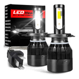 Foco Led H4 Para Chevrolet Chevy C2 2004-08 Luz Alta Y Baja