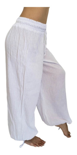 Pantalon Babucha Bambula Yoga Taichi Meditacion Clasica