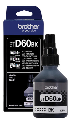 Tinta Brother Btd60bk