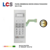 Painel Teclado Membrana Forno Microondas Panasonic Nnst341