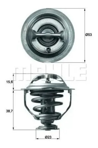 Termostato Audi A3 A4 A5 Q3 Q5 1.8 2.0 Tfsi Original Mahle Foto 4