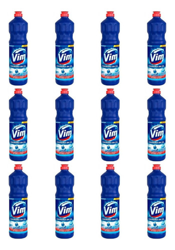 Vim Lavandina En Gel Aroma Original 700 Ml X 12 Unidad