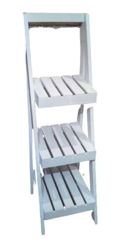 Escalera Organizador Baño Cocina Deco Balcón