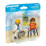 Playmobil 70079 Doctor Y Paciente (6 Pc) - Dgl Games & Comic