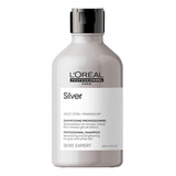 Shampoo Silver Cabellos Canos Y Grises Loreal 300 Ml