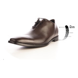 Zapato Formal Lawrence Café Max Denegri +7cms De Altura