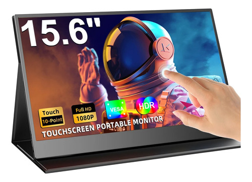 Monitor Portátil Touch Screen 15.6 Full Hd 1080 Usb-c Hdmi
