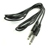 Cable Reforzado Para Guitarra 6.3mm Longitud De 1.8 Metros