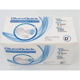 Agujas Pluma Insulina Glucoquick 32g  4mm X 100 Unidades