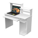 Escritorio Pc Impresora Oficina Mueble Envio Gratis Blanco