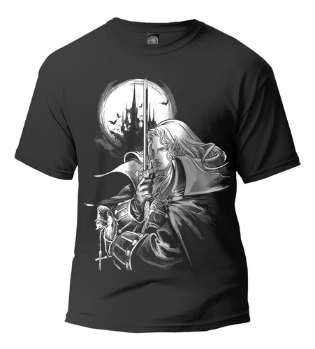 Playera Alucard Castlevania Symphony Of The Night Konami