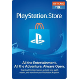 Tarjeta Psn 10 Usd Original Consolas Ps Envio En Minutos