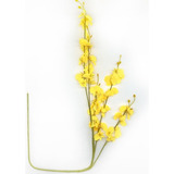 20ramo Pingo Chuva Ouro Orquídea Flor Galho Arranjo Enfeite 