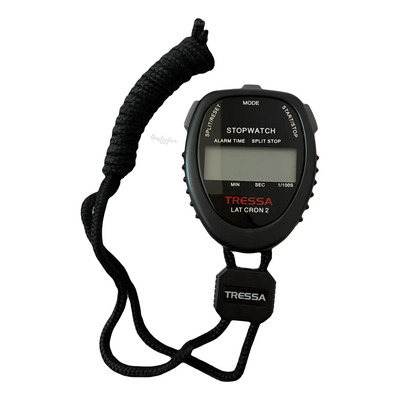 Cronómetro De Mano Tressa Lat Cron 2 Ampolleta Alarma Color Negro | MercadoLibre