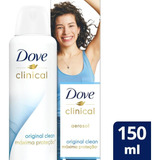 Desodorante Antitranspirante Aerosol Dove Clean 150ml