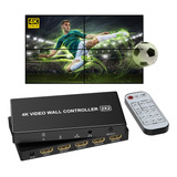 Controlador De Pared De Video 4k Uhd 2x2, Controlador De Par