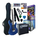 Guitarra Eléctrica Yamaha Erg121 Blue Pack Todo Incluido