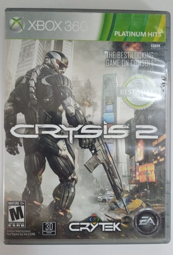 Juego Físico Xbox 360 Compatible Xbox One Crysis  2 