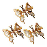 Pinzas Para El Pelo Con Forma De Mariposa, 6 Broches, Acceso