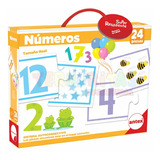 Rompecabeza Numeros Asociacion Niños Divertido Juego Antex