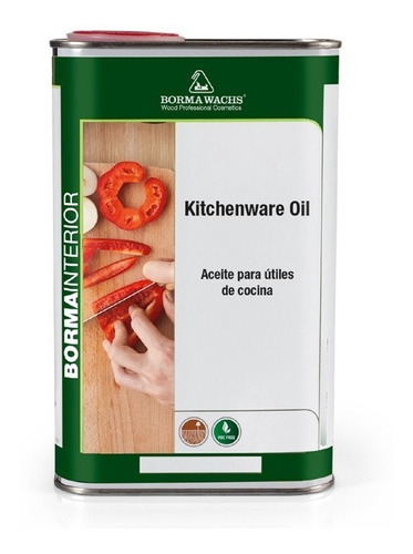 Aceite Kitchenware Oil Para Utensilios De Madera Y Tablas 1l